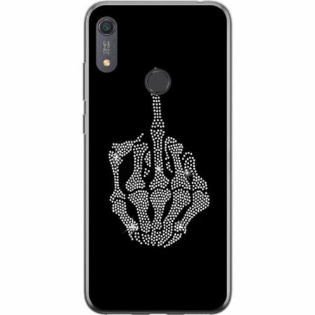 Huawei Y6s (2019) Mjukt Skal - Fuck You Bling