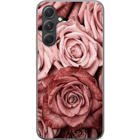 Kompatibelt Mobilskal till Samsung Samsung Galaxy S24+ Rosor