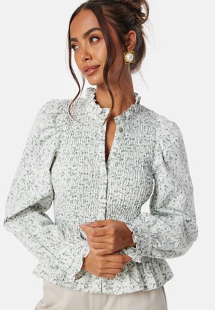 ONLY Onlpi Aspen L/S Shirt Fog Klær