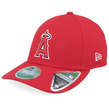 New Era - MLB Red adjustable Czapka Z Daszkiem - Los Angeles Angels MLB PR 9FORTY M-Crown Red Adjustable @ Hatstore