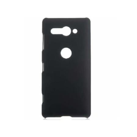Xperia XZ2 Compact Ultratynd gummibelagt matsort cover Svart