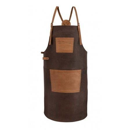 Petromax Buffalo Leather Apron With Cross Back Unisex other clothing Brown OneSize