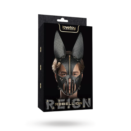 Rebellion Reign Dark Bunny Mask - Sexleker Vuxen: Bondage & Fetish