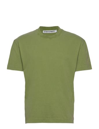 T-Shirt Mid Weight T-shirts Short-sleeved Grønn Schnayderman's*Betinget Tilbud
