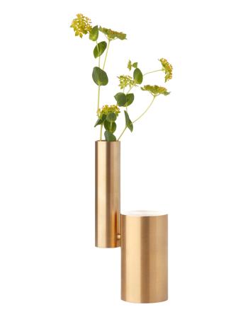 Balance Vase / Candleholder Gold Applicata