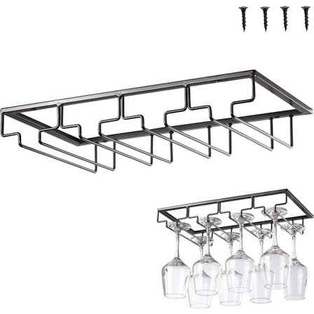 Vinglashållare - Hängande ställ för vinglas - Vinglasställ - Glasställ - Vinglashållare - Vinställ - Vinglashållare