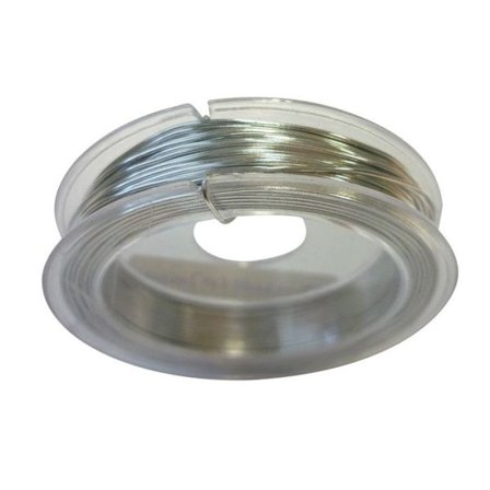 Ultra ohut alumiinilanka Ø 0,6 mm 10 m Harmaa