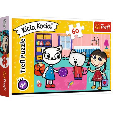 Trefl Pussel Kitty Cat With Friends, 60 Bitar