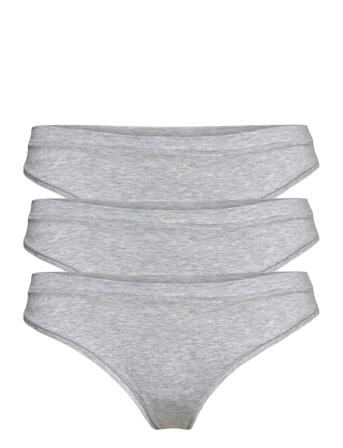 Jbs Of Dk 3-Pack String Fsc Stringtruse Undertøy Grå JBS Of Denmark