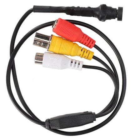 Mini HD 1000TVL Säkerhetskamera 120 Graders Vidvinkel Trådbunden Övervakningskamera för TV PMP NTSC