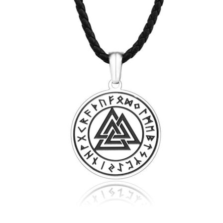 Pendant - Nordic Mythology - Valknot with runes