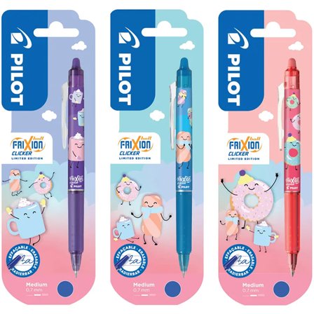 Pilot Frixion Clicker Fancy 0.7 Korallrosa