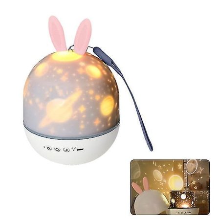 Night Light Child Lamp Star Projector 360 Musical Rotation Night Light Remote Control 6 Colors