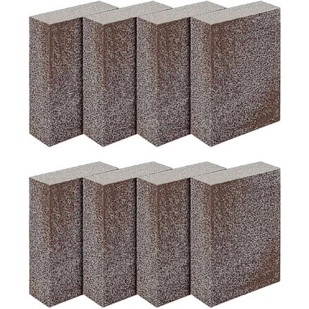 8 stk. Vådt/Tørt Slibesvampe Blokke Superfine Puder