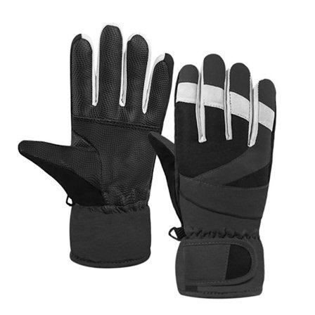 Lasten hiihtokäsineet Lasten pitkähihaiset lapaset GREY L grey L