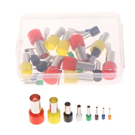 40/8 stk. 1 mm-10 mm Mini Clay ters Ørering hul hul rund fabrikat