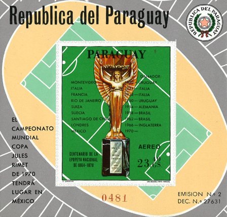 Paraguay 1970 - MICHEL Blok 130 - Miniark - Postfrisk