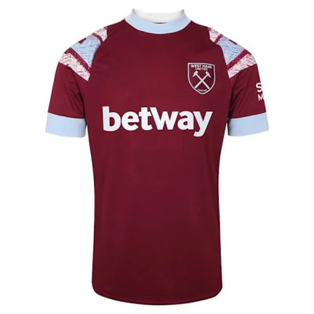 Butik Black Friday-erbjudanden! 22-23 West Ham United Hemmatröja kortärmad fotbollströja