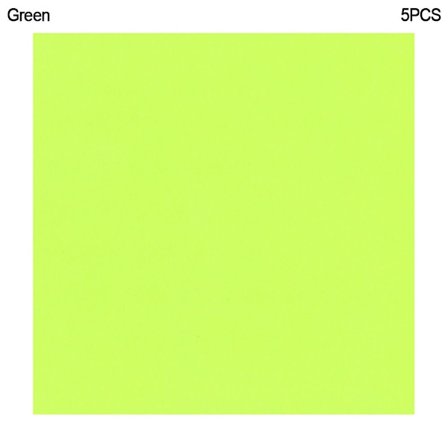 5/10 stk Runde nylon klistremerker klutlapper GRØNN 5 STK 5 STK