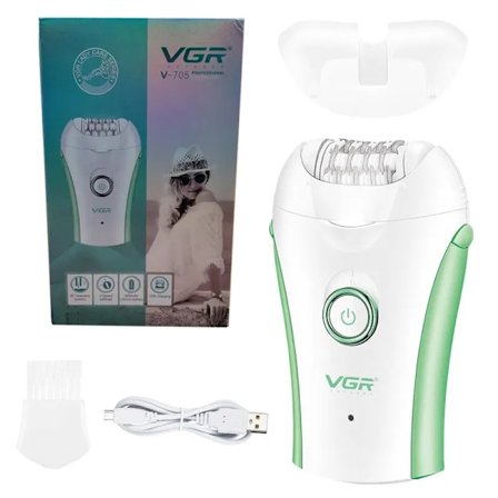 Elektrisk Epilator Til Kvinder Hårfjerning Ansigt og Krop Ben Underarme Bikini Vaskbar Genopladelig Hårfjerner