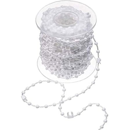 Pystylamelliverhojen alaketju 3,5 tuuman / 89 mm säleille, 20 metriä, 200 klipsiä