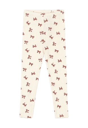 Konges Sløjd MINNIE PANTS Byxor Dam Beige 7-8Y