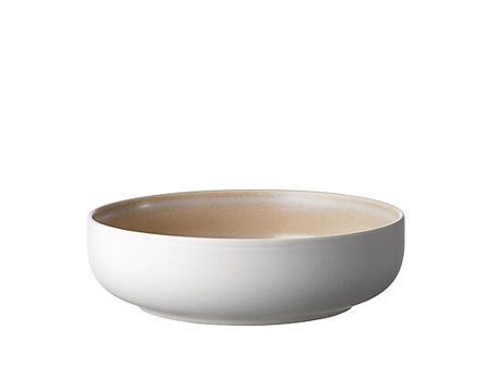 Pastaskål 19CM m Hvit/m Sand