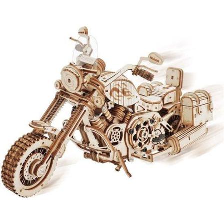 Motorcykel - Modellkonstruktionspaket - Diy - 3d - Trämodellbygg