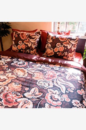 Kayori - Påslakanset - Reza - 2 delar - Röd - Påslakanset - 150X210 - Från Homeroom