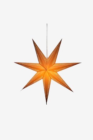 Jotex - 78 Cm Brun - Papirstjerne - Køb Julestjerner hos Jotex