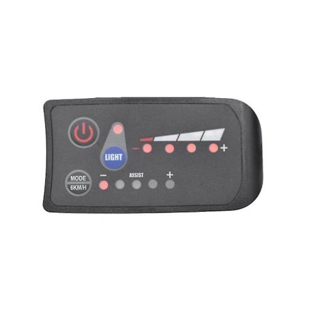 S810 E-sykkelmåler LED-skjerm 36v Ip65 for El-sykkel El-sykkelmåler 5-pin