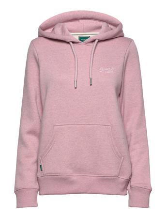 Vintage Logo Emb Hood Pink Superdry