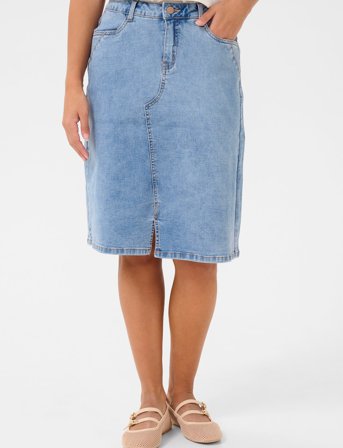 Cream Crlone Skirt - Blue - 42