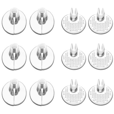 6 par damesandaler med tåbeskyttelse, tåbeskyttere for sandaler, tåbeskyttere for føtter