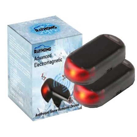 2 kpl Sähkömagneettinen Molekyylihäiriö Jäänestotyökalu, Sähkömagneettinen Jäänesto Lumienpoistoon Lumienpoistotyökalu