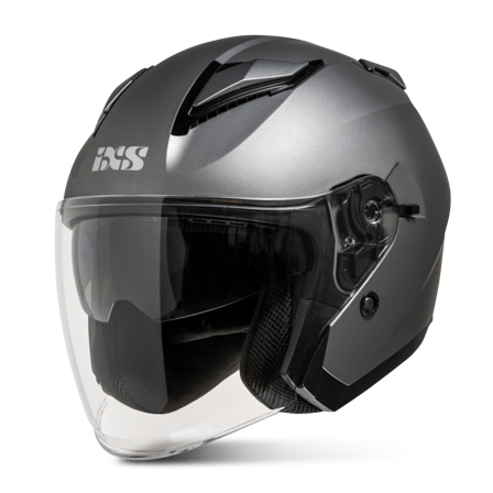 Otevřená Helma iXS iXS868 SV SV Matná Tmavá Šedá S