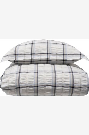 Halvor Bakke - Vuodevaatteet Nox - Sininen - Pussilakanasetit - 140X220 - - Homeroom