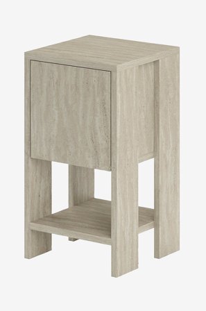 Homitis - Nattbord Ema - Beige - Nattbord - Fra Homeroom