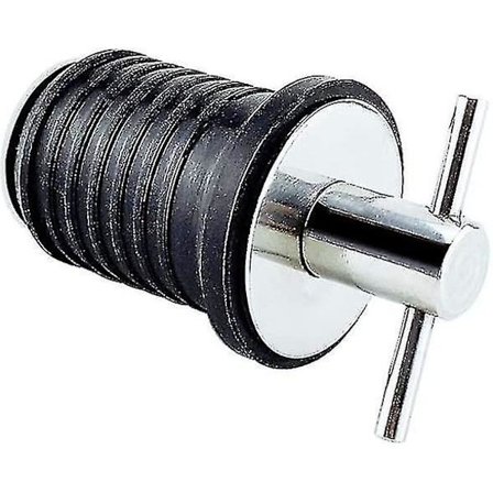 2023-justerbar Marine Bunnplugg, Gummibunnplugg med 304 Rustfritt Stål Håndtak Båt Bunnplugg