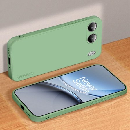 Flydende silikone anti-ridse telefoncover med håndrem til OnePlus Nord 4 -[HK]