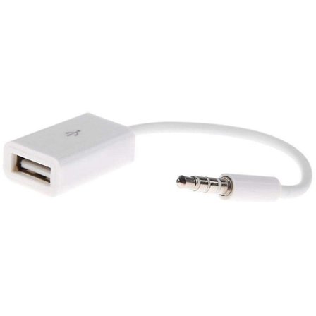 3,5 mm USB-stik MP3-afspiller adapter AUX lydkabel musik bil jack stik