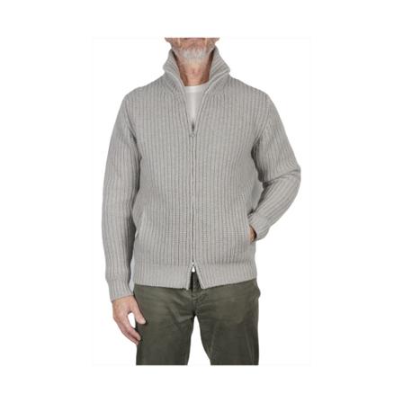 Gran Sasso, Cardigans Beige, Heren, Maat:L
