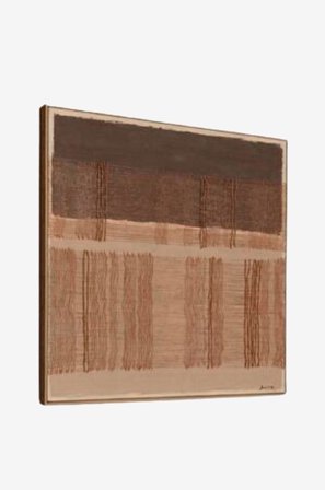 Zelected by Houze - Inramad Canvas Endless Moment No. 2 - Brun - Tavlor - Från Homeroom