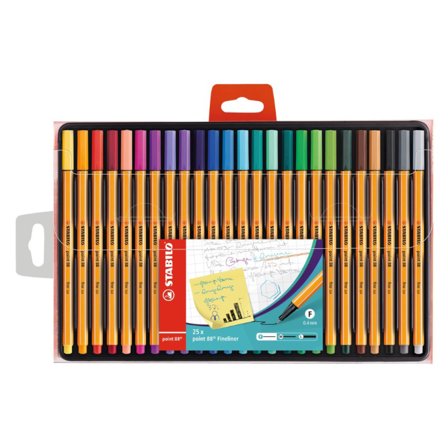 Stabilo Point 88 Fineliner 25-pack