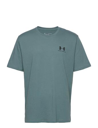 Ua Sportstyle Lc Ss T-shirts Short-sleeved Sininen Under Armour