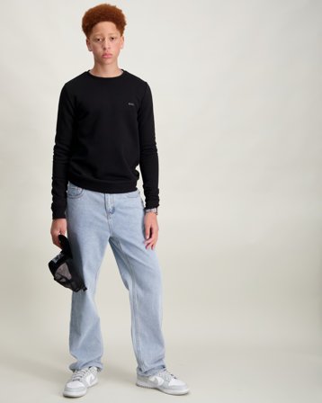 BOSS SWEATSHIRT Schwarz Pullover Jungen - Kids Brand Store