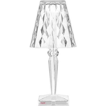 Bordslampa Big Battery Kristalllampa Dimbar Inomhus Utomhus