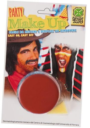 Carnival Toys 7366: Vasetto Fondotinta Marrone Gr.10 Ca.