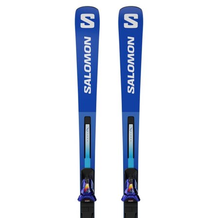 Salomon - Pack skis Racing unisexe S/race Gs Pro (and I12) - Race Blue / White