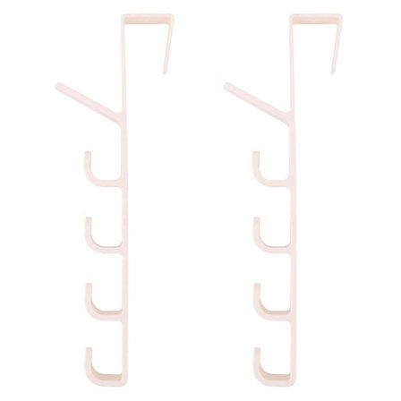 2023 Home Kitchen Accessories Over Door Hook Portable Multi-purpose Plastic Door Back Hanger Rack